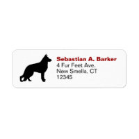 Silhouette GSD K9 Dog Lover