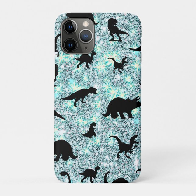 Silhouette Haifischwal Gefälle Sparkle Galax Case-Mate iPhone Hülle (Rückseite)
