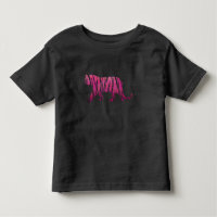 Silhouette Hot Pink und Black Tiger