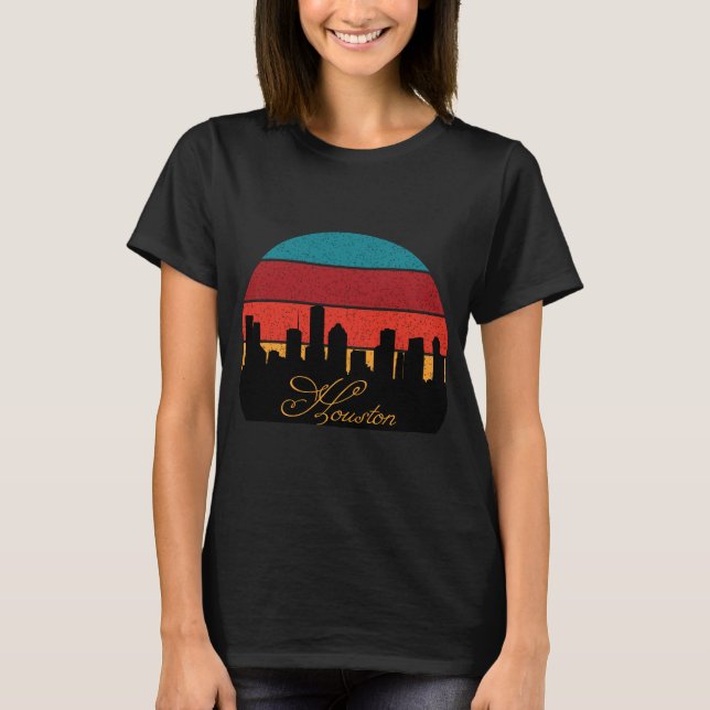 Silhouette Houston T-Shirt (Vorderseite)