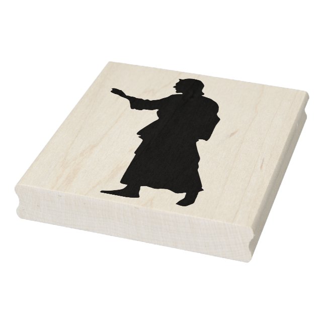 Silhouette Jesus 2 Musterkunst Briefmarke Gummistempel (Stempel)