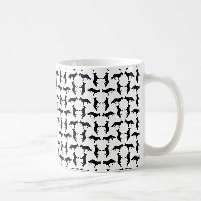 Silhouette Kaffeetasse (Rechts)