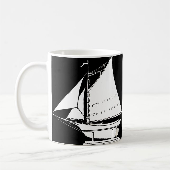 Silhouette Kaffeetasse (Links)