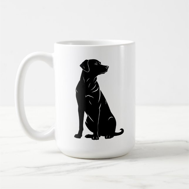 Silhouette Kaffeetasse (Links)