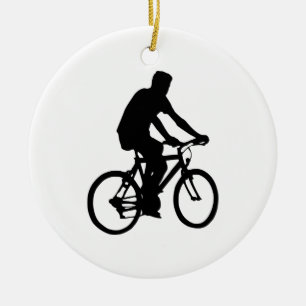 Silhouette Keramik Ornament