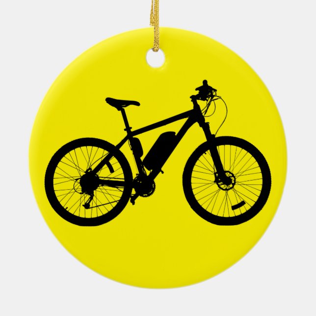 Silhouette Keramik Ornament (Hinten)
