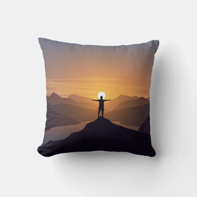Silhouette Kissen (Vorderseite)