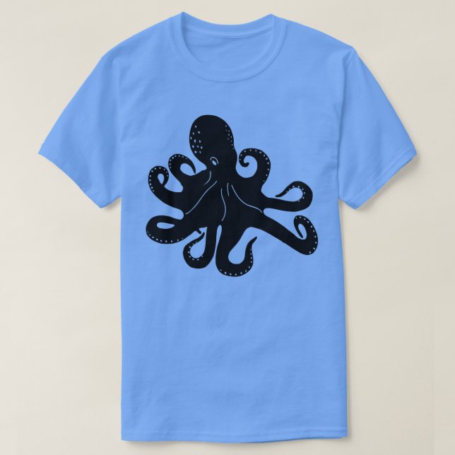 Silhouette Kraken - Kraken T-Shirt (Design vorne)