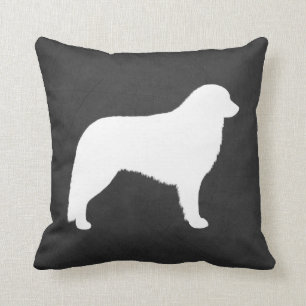 Silhouette Kuvasz Kissen