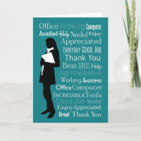 Silhouette Lady mit typografischen Worten