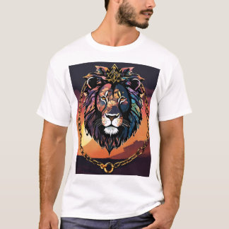 "Silhouette Löwenkopf T - Shirt - kühl und leistun