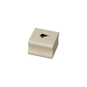 Silhouette Loyalitätskarte Briefmarke (1,08 cm) Gummistempel