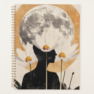 Silhouette Lune - Boho Élégance Vintage