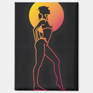 Silhouette Magnet