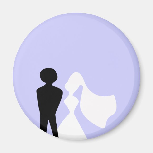 Silhouette-Magnet Magnet (Vorne)