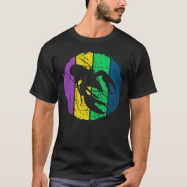 Silhouette Mardi Gras Celebration T-Shirt