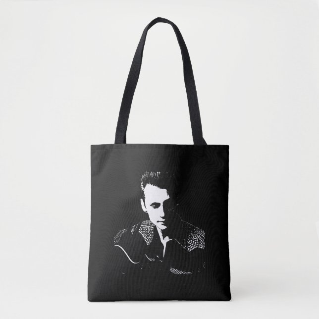 Silhouette mit Autogramm Tasche (Vorderseite)