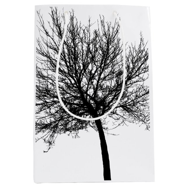 Silhouette Mittlere Geschenktüte (Vorderseite)