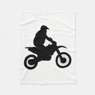 Silhouette Motocross Fleecedecke