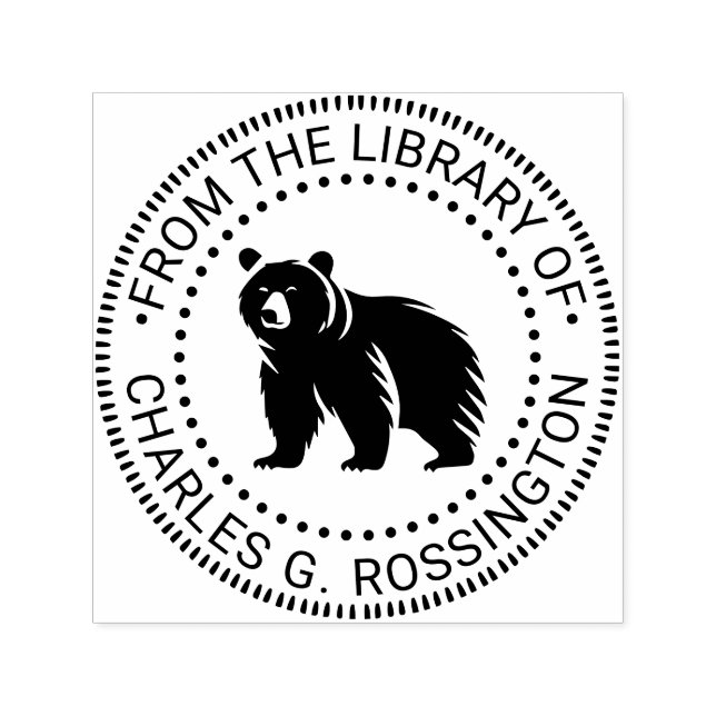 Silhouette Nr. 3 Bibliotheksname Permastempel (Design)
