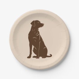 Silhouette Pappteller