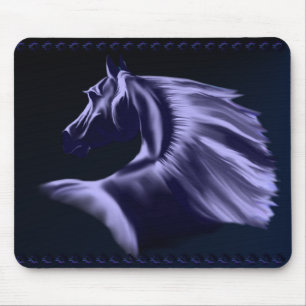 Silhouette-Pferd Mousepad