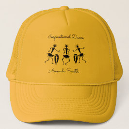 Silhouette, Phantastisch inspirierender Tanz Truckerkappe