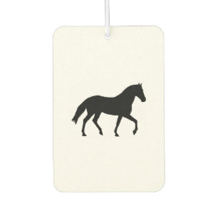 Silhouette Pony Horse Einfache Schatten Autolufterfrischer