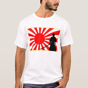 Silhouette Samurai. T-Shirt