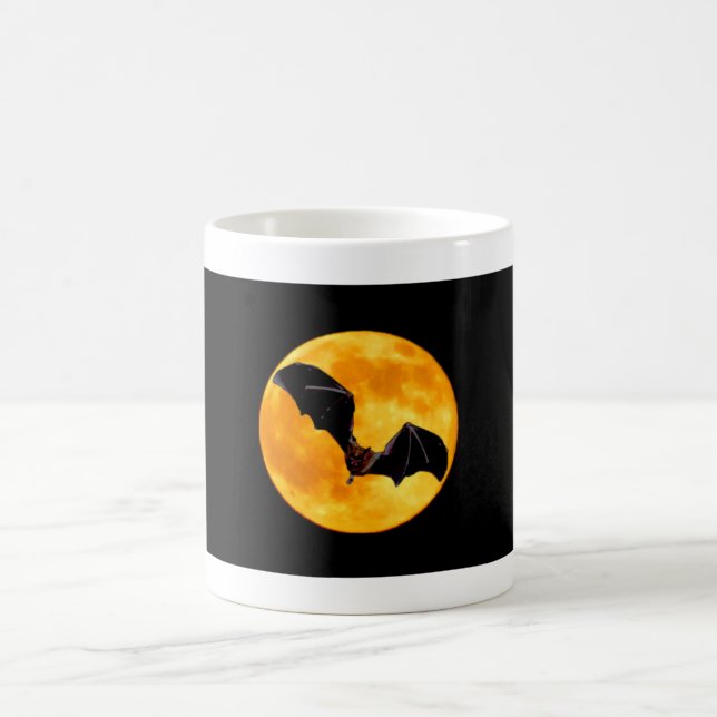 Silhouette-Schläger-Foto-Entwurf Tasse (Mittel)
