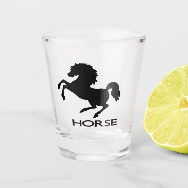Silhouette Schnapsglas (Vorderseite)