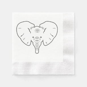 Silhouette Serviette