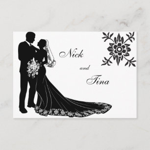 Silhouette Set Nr. 3 Einladung