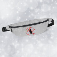 Silhouette sitzt Katze Gold Star Red Pentagram