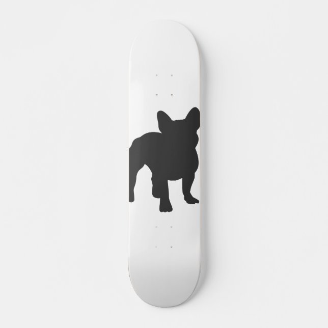 Silhouette Skateboard (Vorne)
