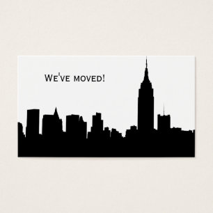 Silhouette Skyline NYC, ESB #1 - Nous avons déména