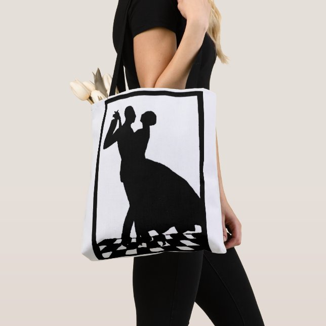 Silhouette Tanzcing in the dark Tasche (Von Nahem)