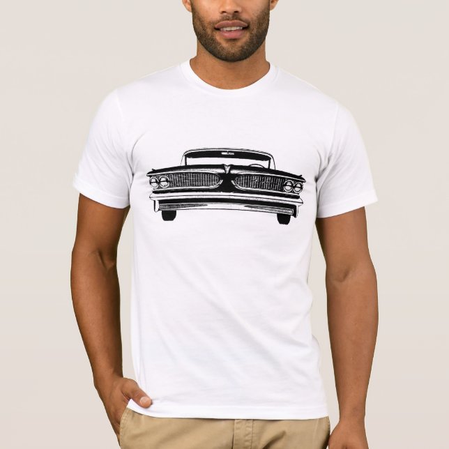 Silhouette von Pontiac 1959 Bonneville T-Shirt (Vorderseite)