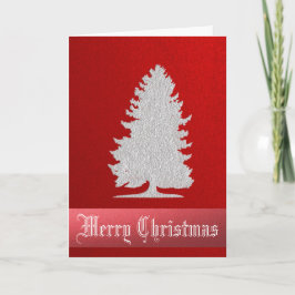 Silhouette Weihnachtskarte Feiertagskarte
