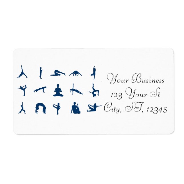 Silhouette Yoga Posen Thunder_Cove (Vorne)