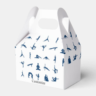 Silhouette Yoga Posen Thunder_Cove Geschenkschachtel
