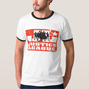 Silhouetten der Gerechtigkeitsliga T-Shirt