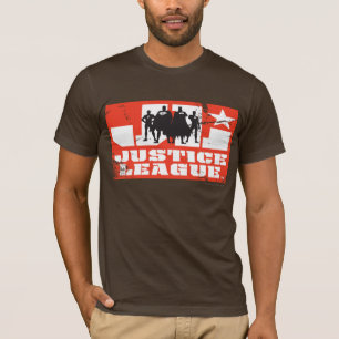 Silhouetten der Gerechtigkeitsliga T-Shirt