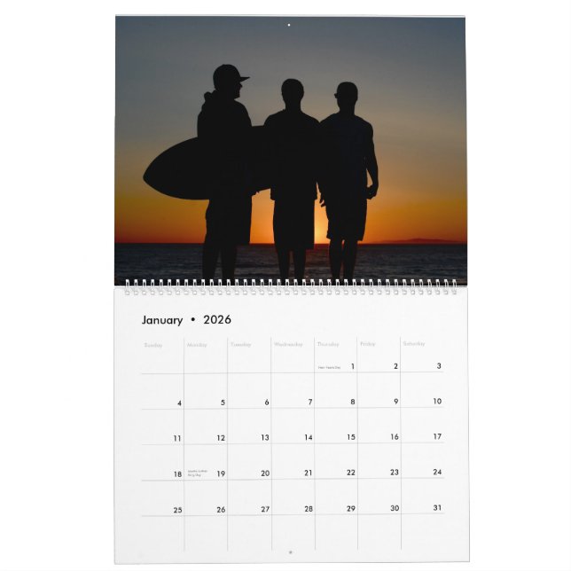 Silhouetten durch Lorenzo Aguayo Kalender (Jan 2026)