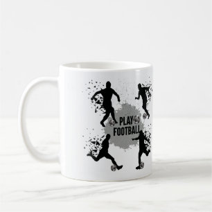 Silhouetten für coole Spiele Kaffeetasse