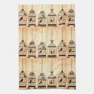 Silhouetten Handtuch