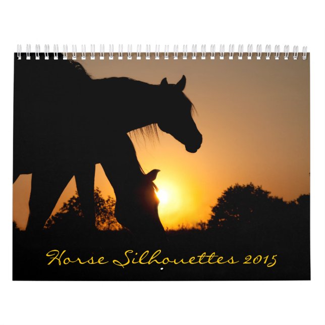 Silhouetten Kalender (Titelbild)