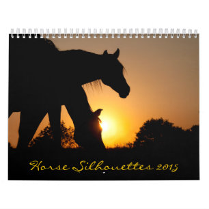 Silhouetten Kalender
