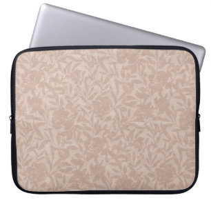 Silhouetten mocha moussis laptopschutzhülle