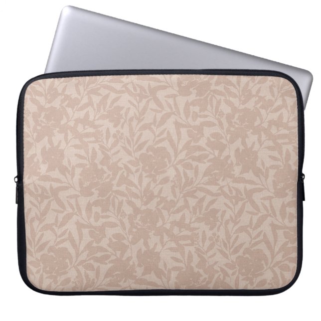 Silhouetten mocha moussis laptopschutzhülle (Vorderseite)